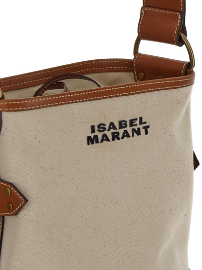 Shop Isabel Marant Samara Bag In Cream