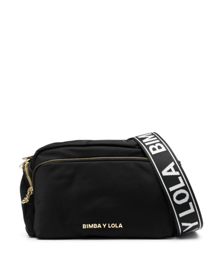 Bimba Y Lola Crossbody Nylon Bag Black