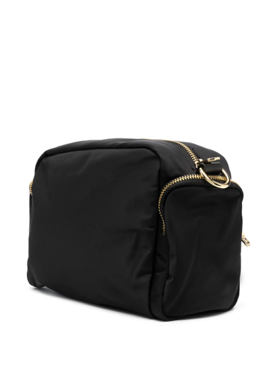 Bimba Y Lola Logo-embellished Multi-pocket Crossbody Bag In Negro