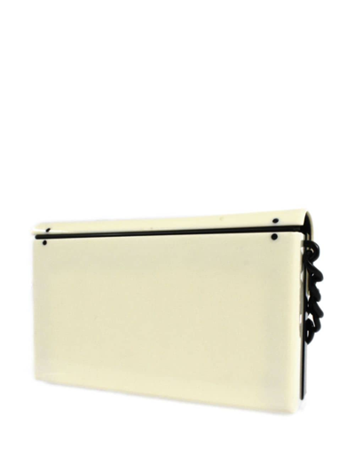 Pre-owned Chanel 2000 Cc Two-tone Shoulder Bag In Neutrals