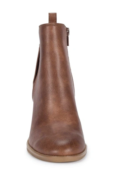 Baretraps Rhoslyn Block Heel Bootie In Brush Brown