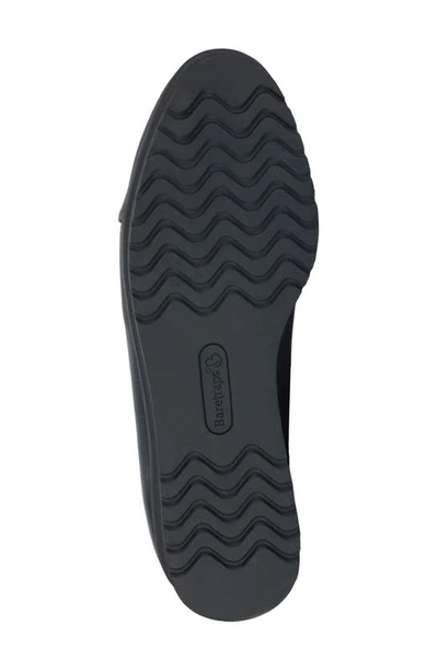 Baretraps Amry Womens Perforated Faux Leather Slip-on Sneakers In Navy