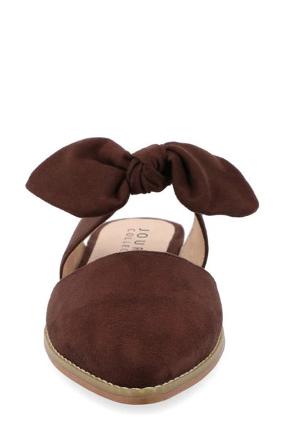 Journee Collection Journee Telulah Bow Mule In Brown