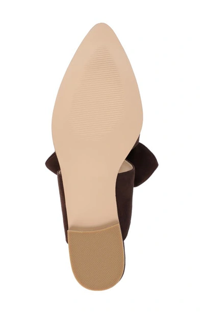 Journee Collection Journee Telulah Bow Mule In Brown