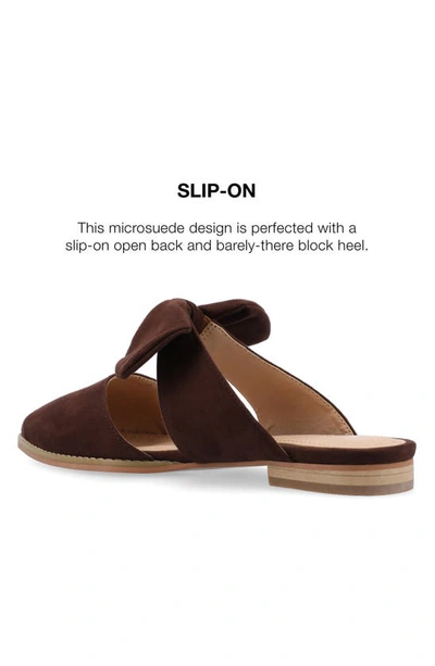 Journee Collection Journee Telulah Bow Mule In Brown