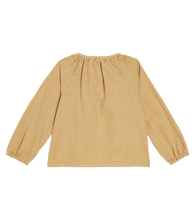 Liewood Alfa Gingham Cotton Poplin Blouse In Multicoloured