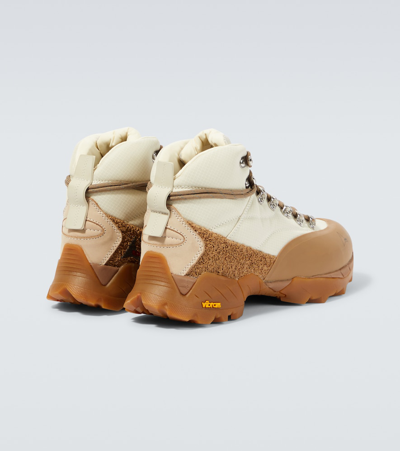 Shop Roa Andreas Strap Hiking Boots In White