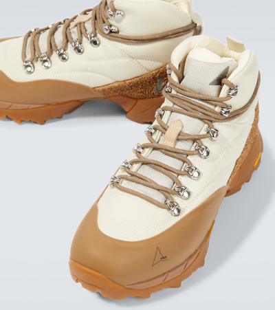 Shop Roa Andreas Strap Hiking Boots In White