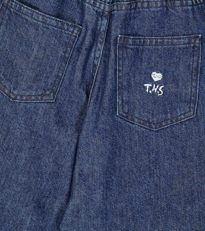 The New Society Belisa Printed Jeans In Blue