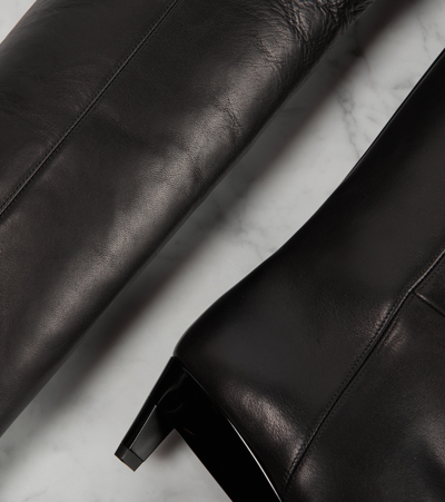 Isabel Marant Leather Over-the-knee Boots In Black