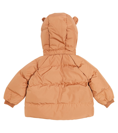 Shop Liewood Baby Polle Down Jacket In Pink