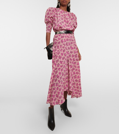 Isabel Marant Deyan Leather Ankle Boots In Black