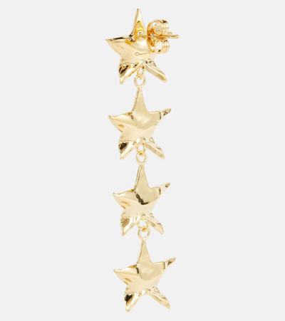Shop Oscar De La Renta Nico Star Drop Earrings In Gold