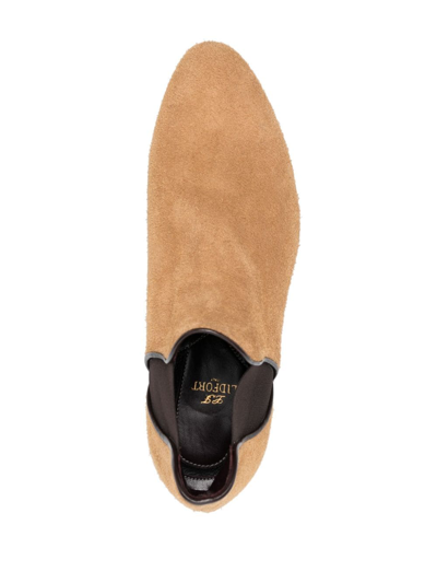 Lidfort Suede Ankle Boots In Brown