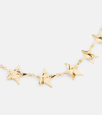 Shop Oscar De La Renta Nico Star Necklace In Gold