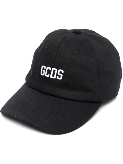 Shop Gcds Baseball Cap With Logo In Black