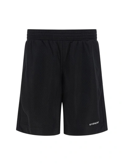 Shop Givenchy Bermuda Shorts In Black