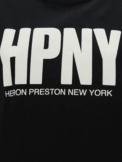 Shop Heron Preston T-shirts In Black/white