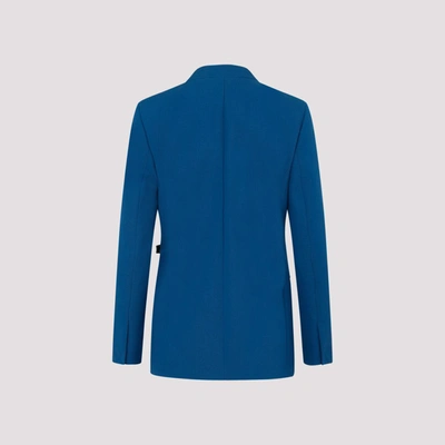 Shop Jil Sander Wool Jacket In Blue