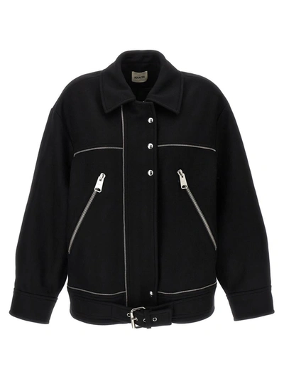 Shop Khaite Herman Jacket In Black