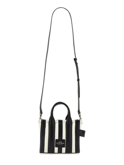 Marc Jacobs Striped Tote Bag In Multicolor