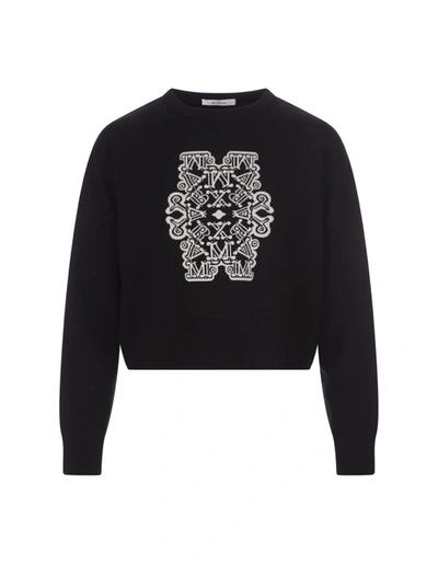 Shop Max Mara Sir Sweater In Black