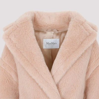 Shop Max Mara Tedgirl Coat In Nude &amp; Neutrals