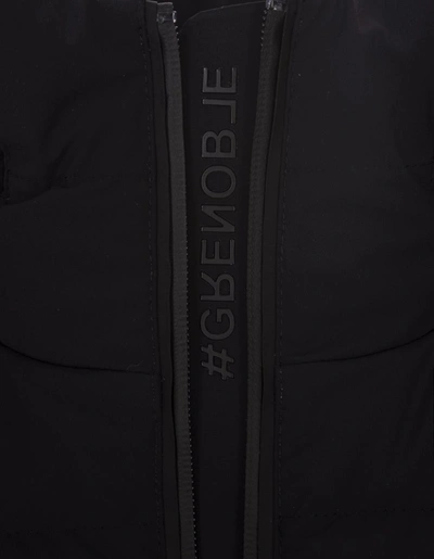 Shop Moncler Grenoble Bettex Short Down Jacket In Black