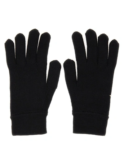 Shop Paul Smith Artist Gloves In Black