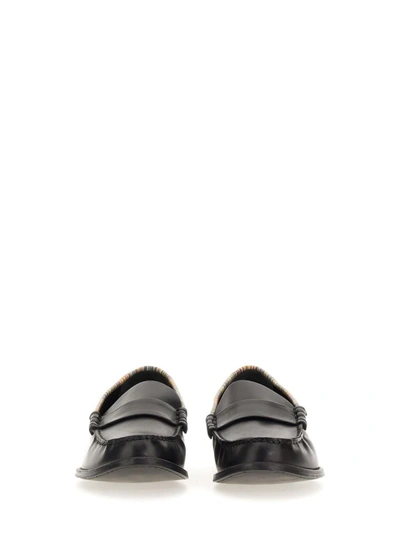 Paul Smith Cassini Signature Stripe Loafer In Black