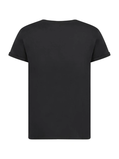 Shop Saint Laurent T-shirts In Noir