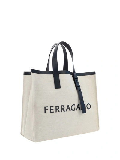 Shop Ferragamo Handbags In Nero