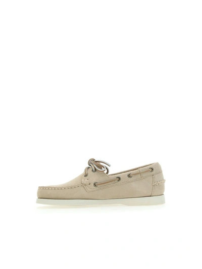 Shop Sebago Loafers In Beige Camel