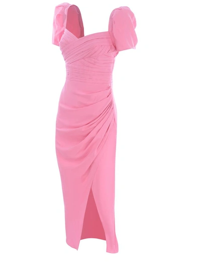 Shop Self-portrait Dress  In Pink