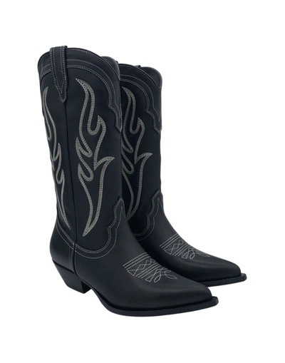 Shop Sonora Texan Shoe In Black
