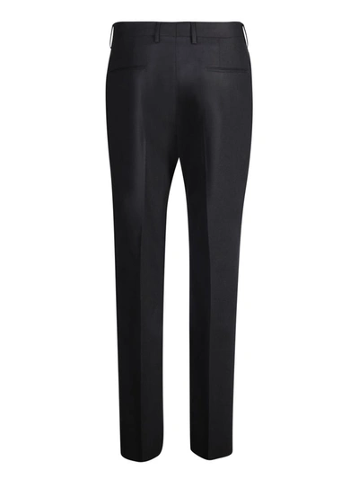 Shop Tagliatore Trousers In Black
