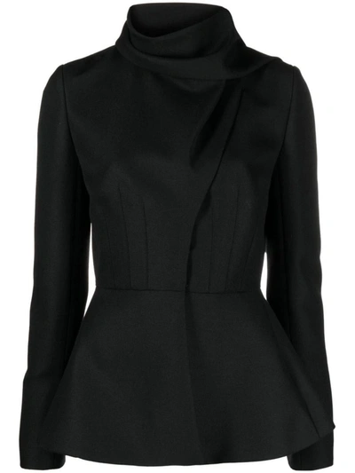 Shop The Row Jacket In Black
