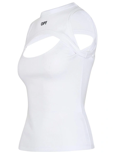 Shop Off-white Top Off Stamp Rib In White