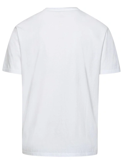 Shop Polo Ralph Lauren White Cotton T-shirt