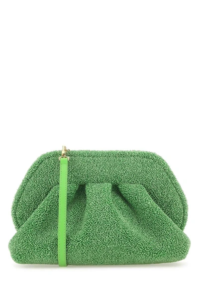 Shop Themoirè Themoire Clutch In Green