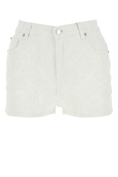 Shop Etro Shorts In Printed