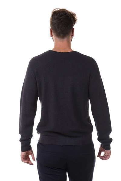 Shop Armani Collezioni Sweater In Blue