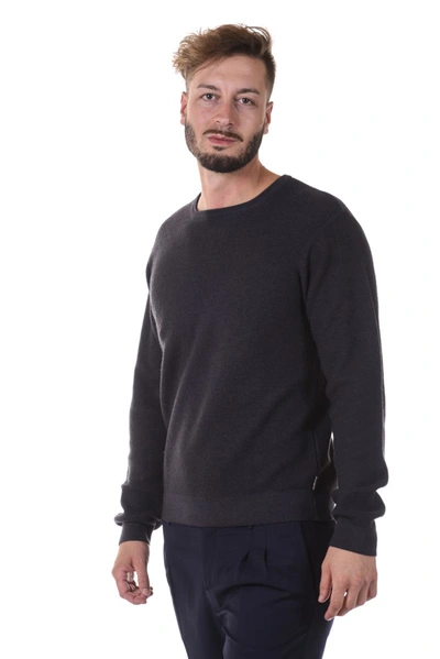 Shop Armani Collezioni Sweater In Blue