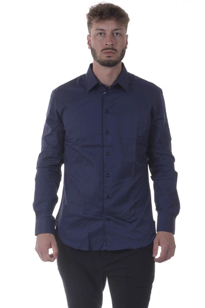 Shop Armani Collezioni Shirt In Blue
