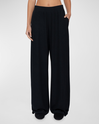 Shop Leset Lauren Pocket Pants In Black