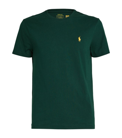 Shop Polo Ralph Lauren Cotton Polo Pony T-shirt In Green