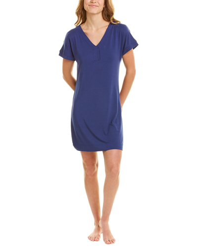 Shop Hale Bob T-shirt Dress In Blue