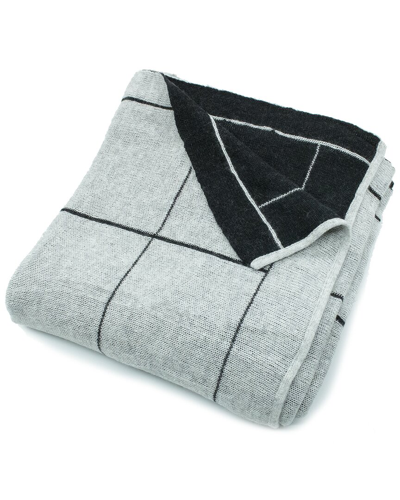 Shop Portolano Blanket In Square Pattern With Piping
