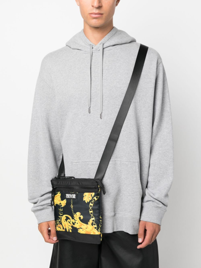 Shop Versace Jeans Couture Bag With Logo Print