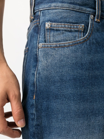 Shop Off-white Loose-fit Denim Jeans In Blue